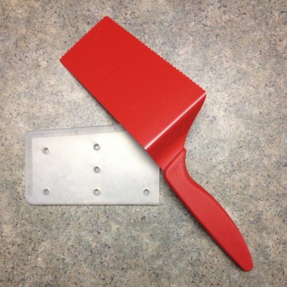 NEW Kuhn Rikon Dual Edge Slice and Serve Slicer 10-Inch Red Polka Dot Pie Server - Picture 8 of 8